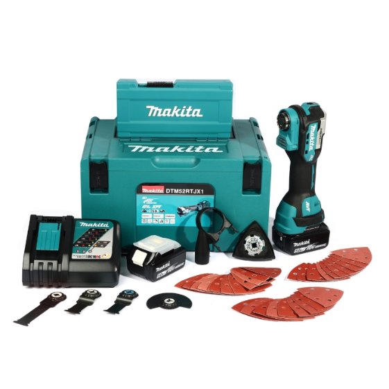 MAKITA เครื่องมืออเนกประสงค์ไร้สาย 18 โวลต์ รุ่น DTM52RTJX1 