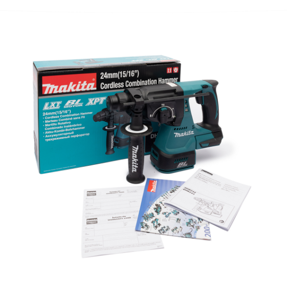 MAKITA สว่านโรตารี่ไร้สาย 18 โวลต์ ขนาด 24 มม. (15/16 นิ้ว) รุ่น DHR242Z 