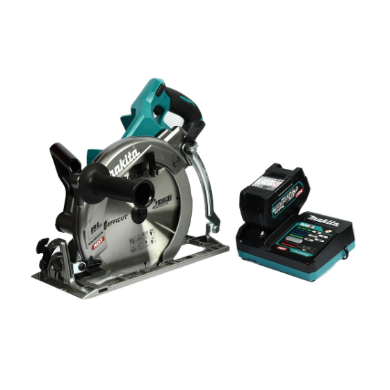 MAKITA เลื่อยวงเดือน 40VMAX 10 นิ้ว รุ่น RS002GT101 ความเร็วรอบตัวเปล่า 4,000 รอบ/นาที 