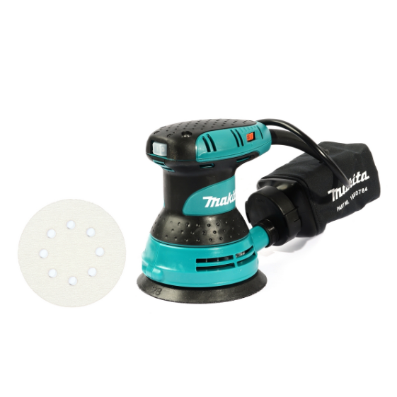 MAKITA เครื่องขัดกระดาษทรายกลมสั่นสุ่ม ขนาด 5 นิ้ว (125 มม.) กำลังไฟ 300 วัตต์ รุ่น BO-5031 