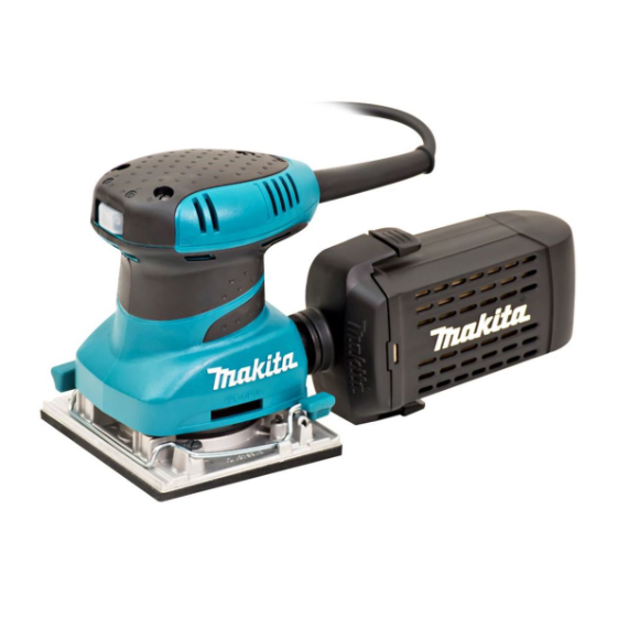 MAKITA เครื่องขัดกระดาษทรายสั่น ขนาด 114 X 140 มม. (4-1/2 X 5-1/2 นิ้ว) กำลังไฟ 200 วัตต์ รุ่น BO-45