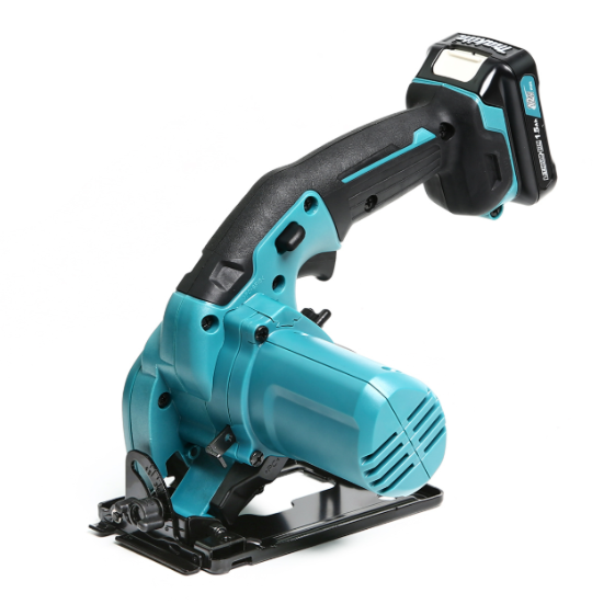 MAKITA เลื่อยวงเดือนไร้สาย 12 โวลต์ ขนาด 85 มม. รุ่น HS301DWYE ความเร็วรอบตัวเปล่า 1,500 รอบ/นาที รวมแบตเตอรี่-แท่นชาร์จ