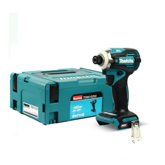 MAKITA สว่านไขควงกระแทกไร้สาย 40 โวลต์ 1/4 นิ้ว รุ่น TD001GZ02 แรงบิดสูงสุด 220 นิวตันเมตร ไม่รวมแบตเตอรี่และแท่นชาร์จ