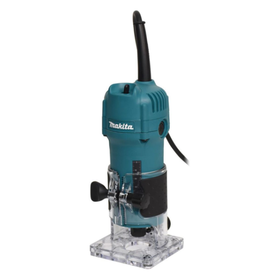 MAKITA เครื่องแกะลายไม้ ขนาด 1/4 นิ้ว (6 มม.) กำลังไฟ 530 วัตต์ รุ่น 3709