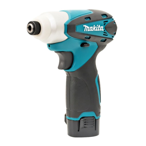 MAKITA สว่านไขควงกระแทกไร้สาย 10.8 โวลต์ 1/4 นิ้ว รุ่น TD090DWE