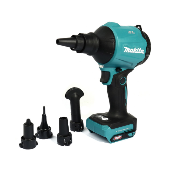 MAKITA เครื่องเป่าลมมือถือไร้สาย 40 โวลต์ รุ่น AS001GZ แรงดันลมสูงสุด 10.3 KPA ไม่รวมแบตเตอรี่-แท่นชาร์จ