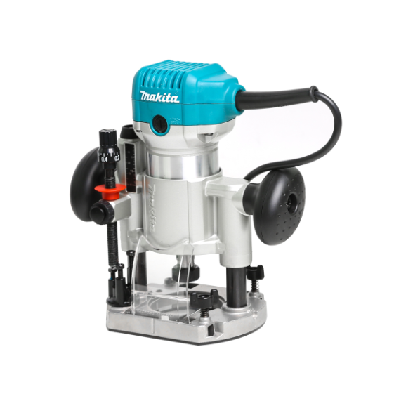 MAKITA ทริมเมอร์ กำลังไฟ 710 วัตต์ ขนาด 6 มม. (1/4 นิ้ว), 8 มม. (3/8 นิ้ว) รุ่น RT0700CX3