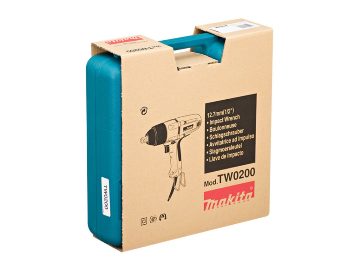 MAKITA เครื่องขันน๊อตไฟฟ้า ขนาด 1/2 นิ้ว กำลังไฟ 380 วัตต์ รุ่น TW0200