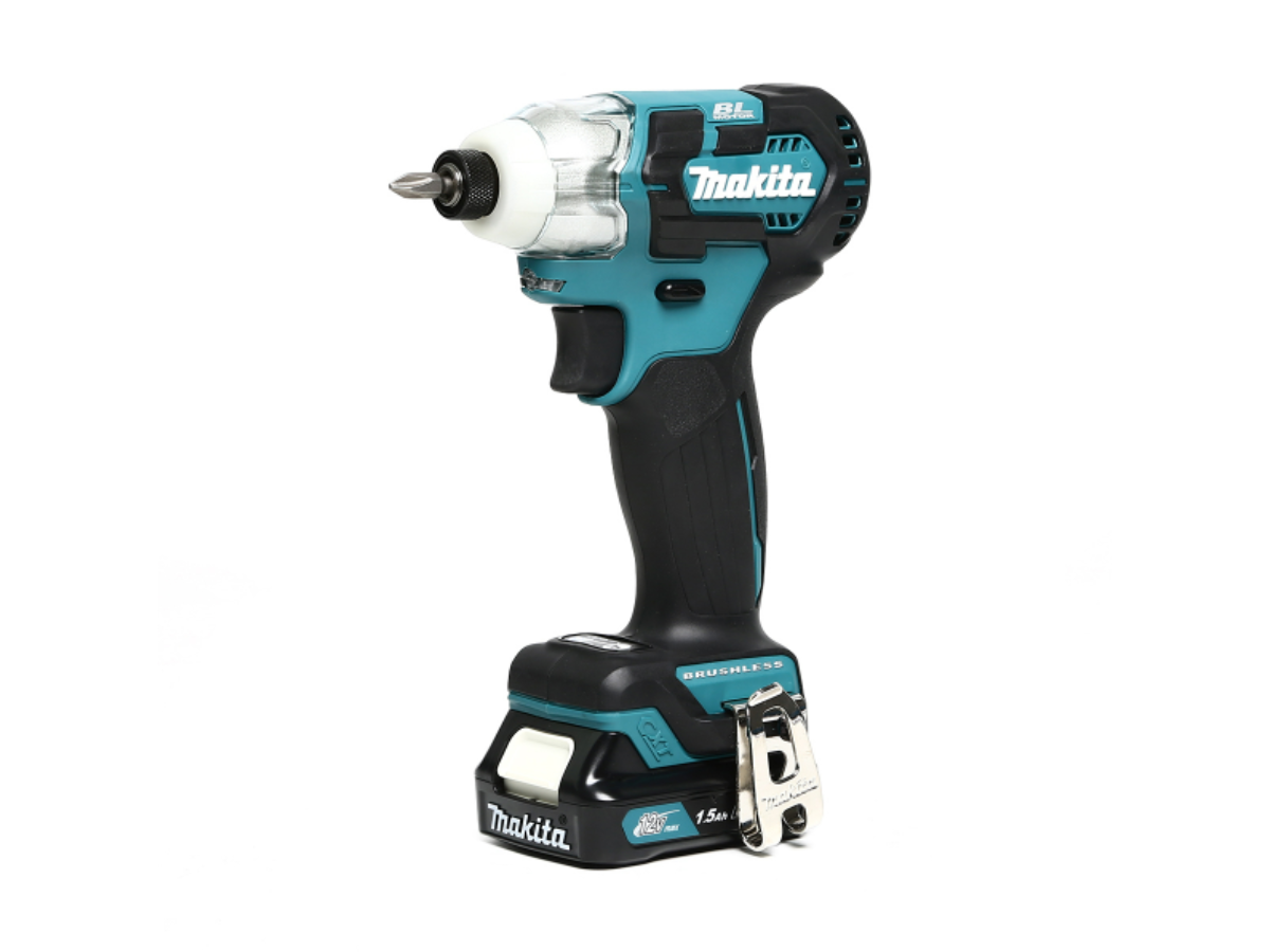 MAKITA สว่านไขควงกระแทกไร้สาย 12 โวลต์ 1/4 นิ้ว รุ่น TD111DWYE