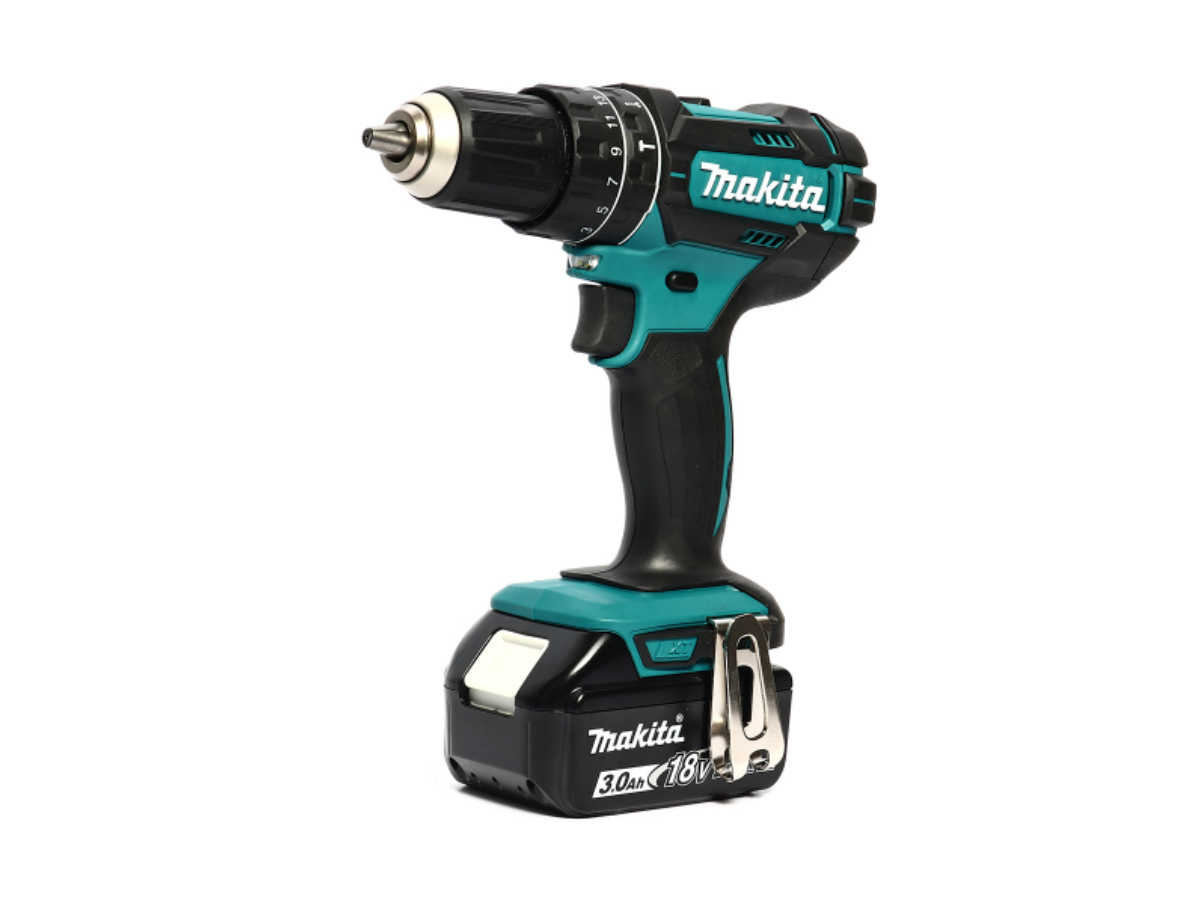 MAKITA สว่านกระแทกไร้สาย 18 โวลต์ ขนาด 13 มม. (1/2 นิ้ว) รุ่น DHP482SFX7