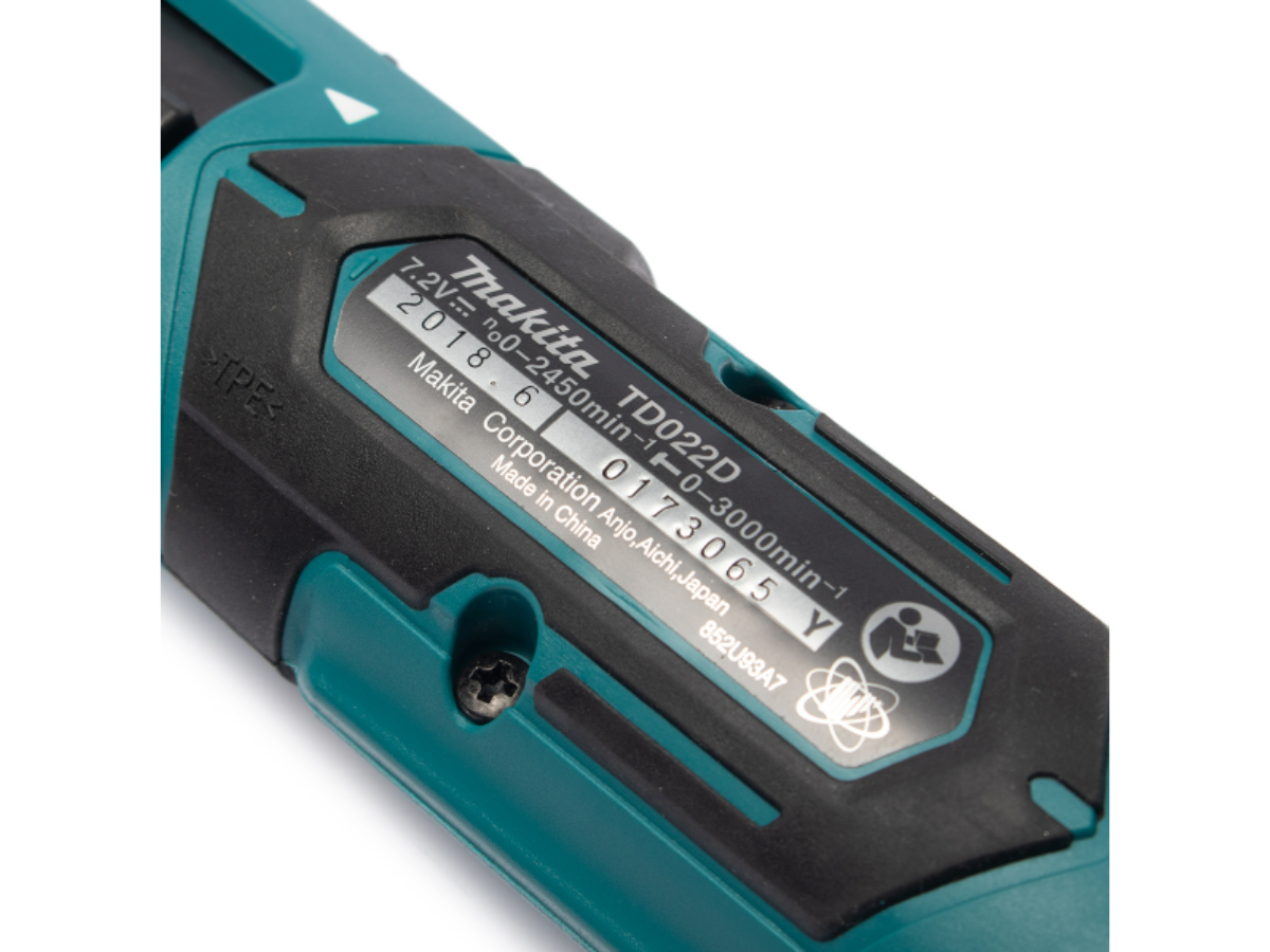 MAKITA สว่านไขควงกระแทกไร้สาย 7.2 โวลต์ 1/4 นิ้ว รุ่น TD022DSE