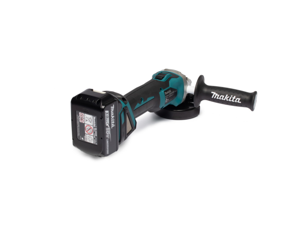 MAKITA เครื่องเจียไร้สาย 18 โวลต์ ขนาด 4 นิ้ว รุ่น DGA404RFE