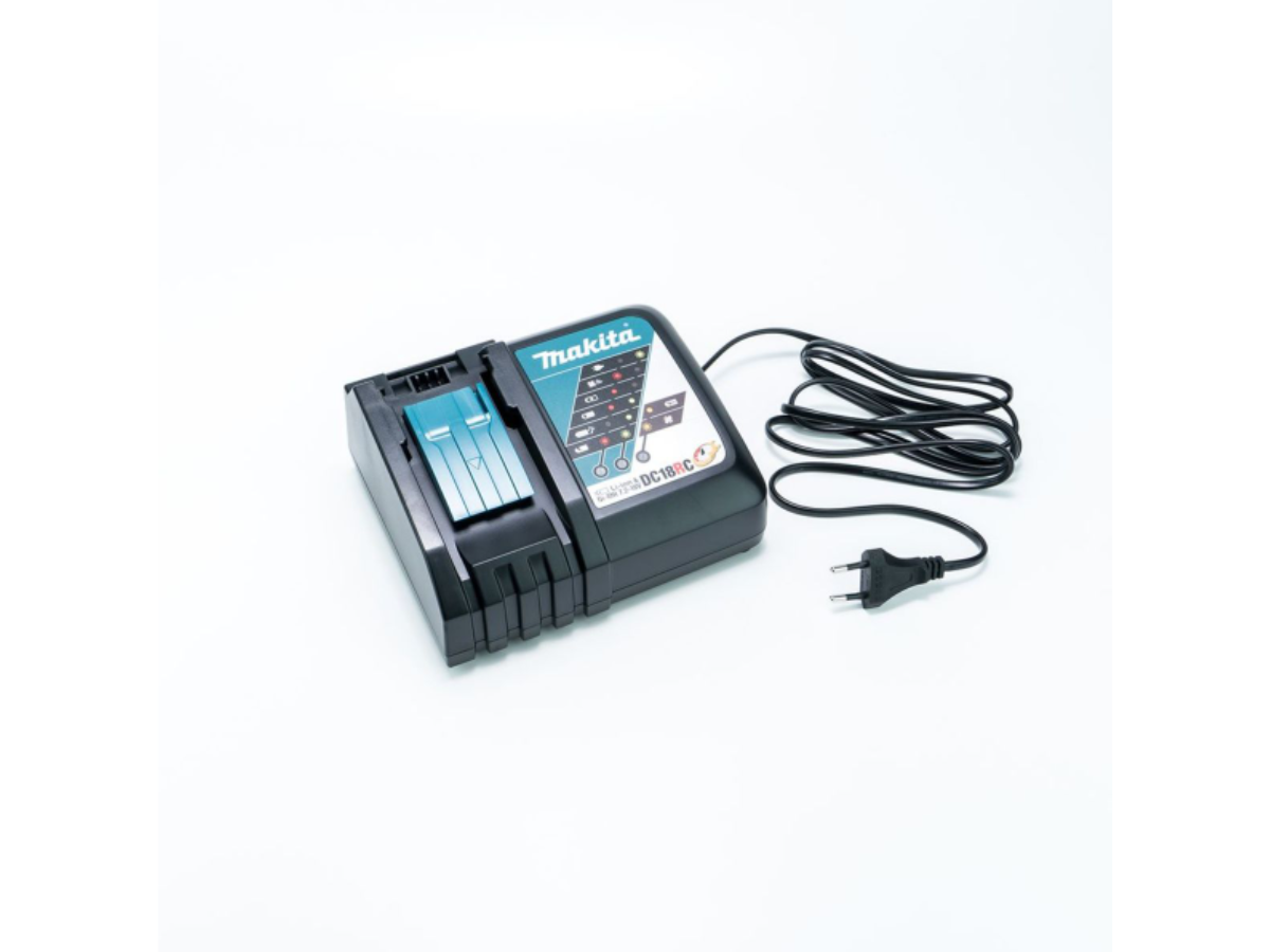MAKITA เครื่องชาร์จแบตเตอรี่ 18 โวลต์ (ชาร์จเร็ว) รุ่น DC18RC กำลังไฟ 240 วัตต์ 