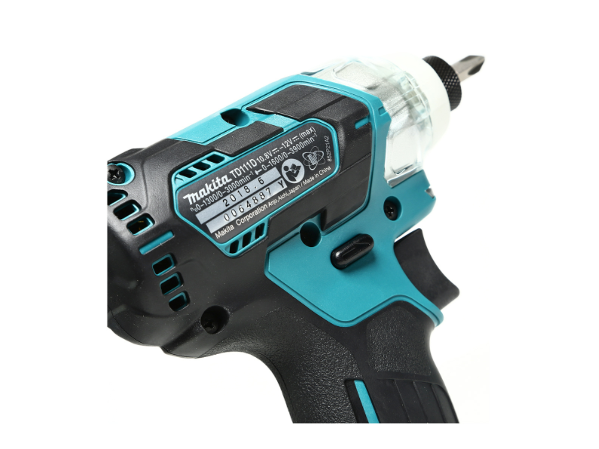 MAKITA สว่านไขควงกระแทกไร้สาย 12 โวลต์ 1/4 นิ้ว รุ่น TD111DWYE