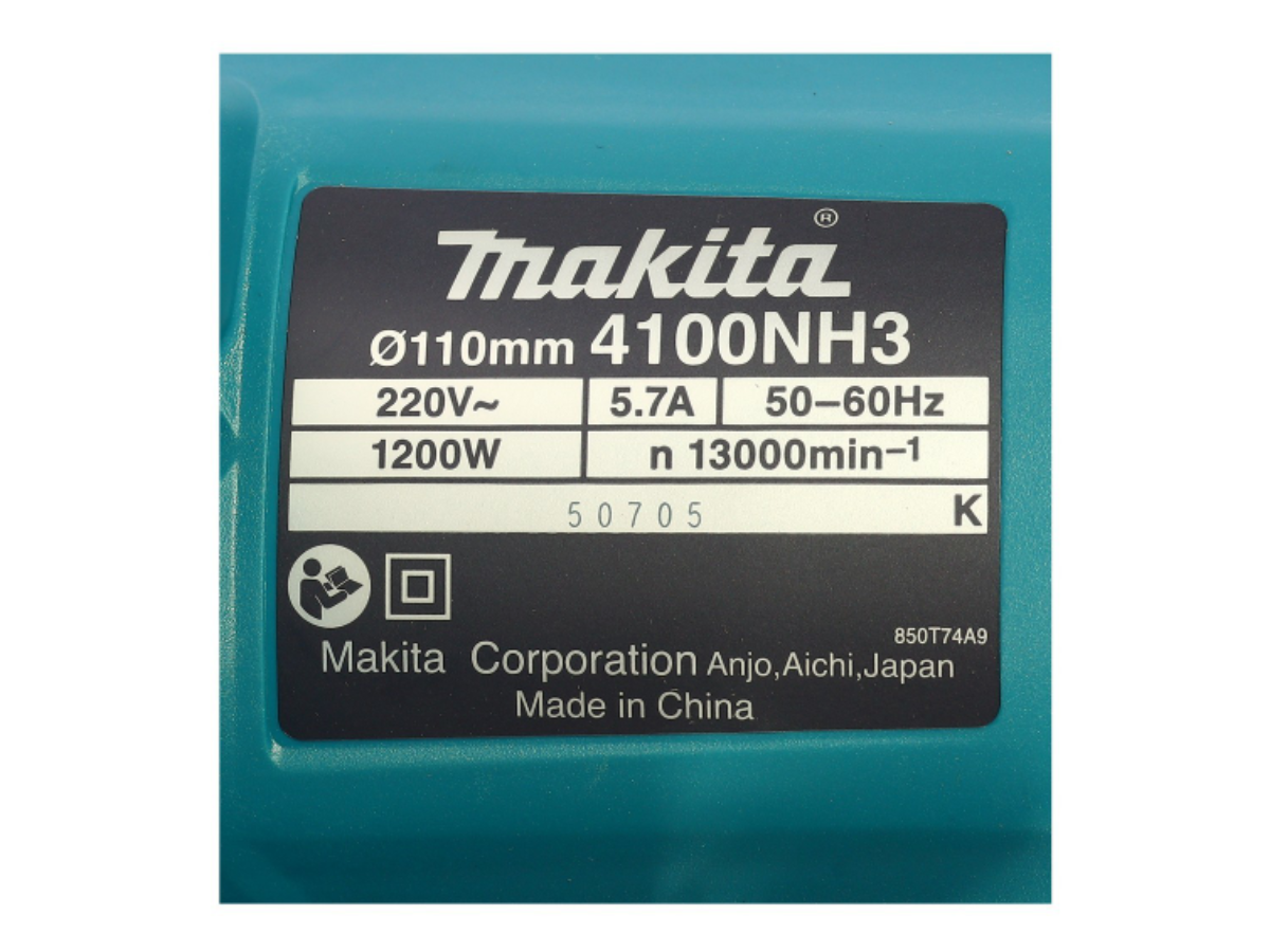 MAKITA เครื่องตัดไฟฟ้า ขนาด 4 นิ้ว (110 มม.) รุ่น 4100NH3