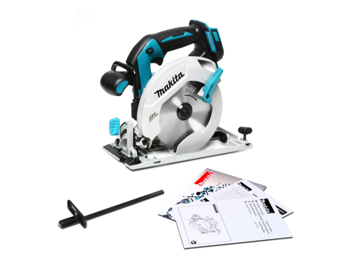 MAKITA เลื่อยวงเดือนไร้สาย 18 โวลต์ ขนาด 6 นิ้ว รุ่น DHS680Z ความเร็วรอบตัวเปล่า 5,000 รอบ/นาที