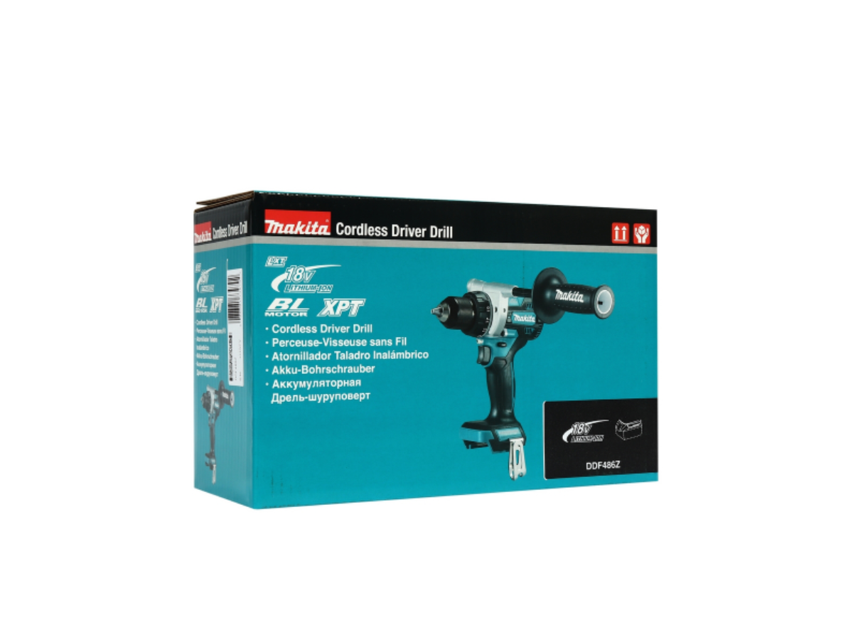 MAKITA สว่านไขควงไร้สาย 18 โวลต์ ขนาด 1/2 นิ้ว รุ่น DDF486Z
