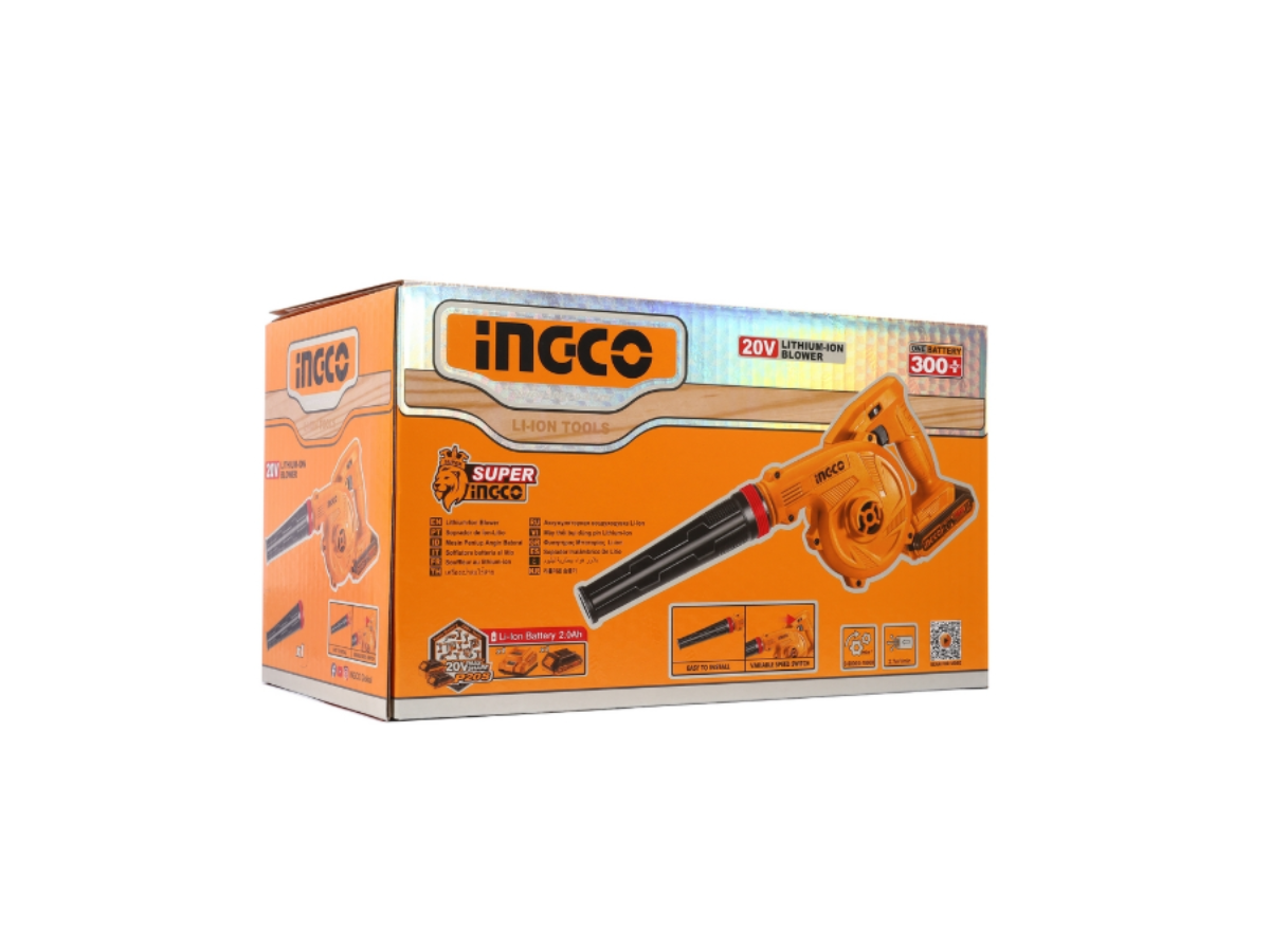 INGCO เครื่องเป่าลมไร้สาย (พร้อมแบต) รุ่น CABLI200181