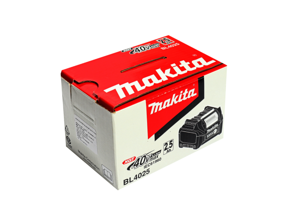 MAKITA แบตเตอรี่ ลิเธียมไอออน 40 โวลต์ 2.5 แอมป์ รุ่น BL4025 