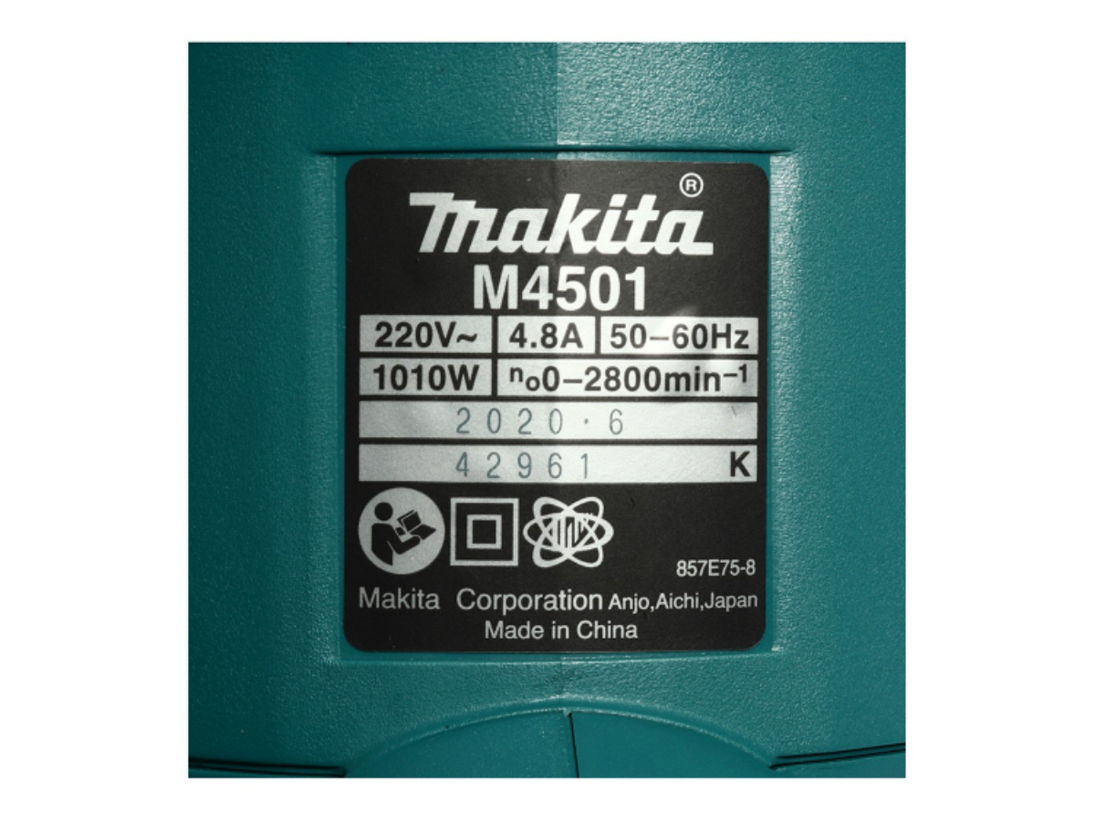 MAKITA เครื่องเลื่อยไฟฟ้า ONE-TOUCH กำลังไฟ 1,010 วัตต์ รุ่น M4501KX1B
