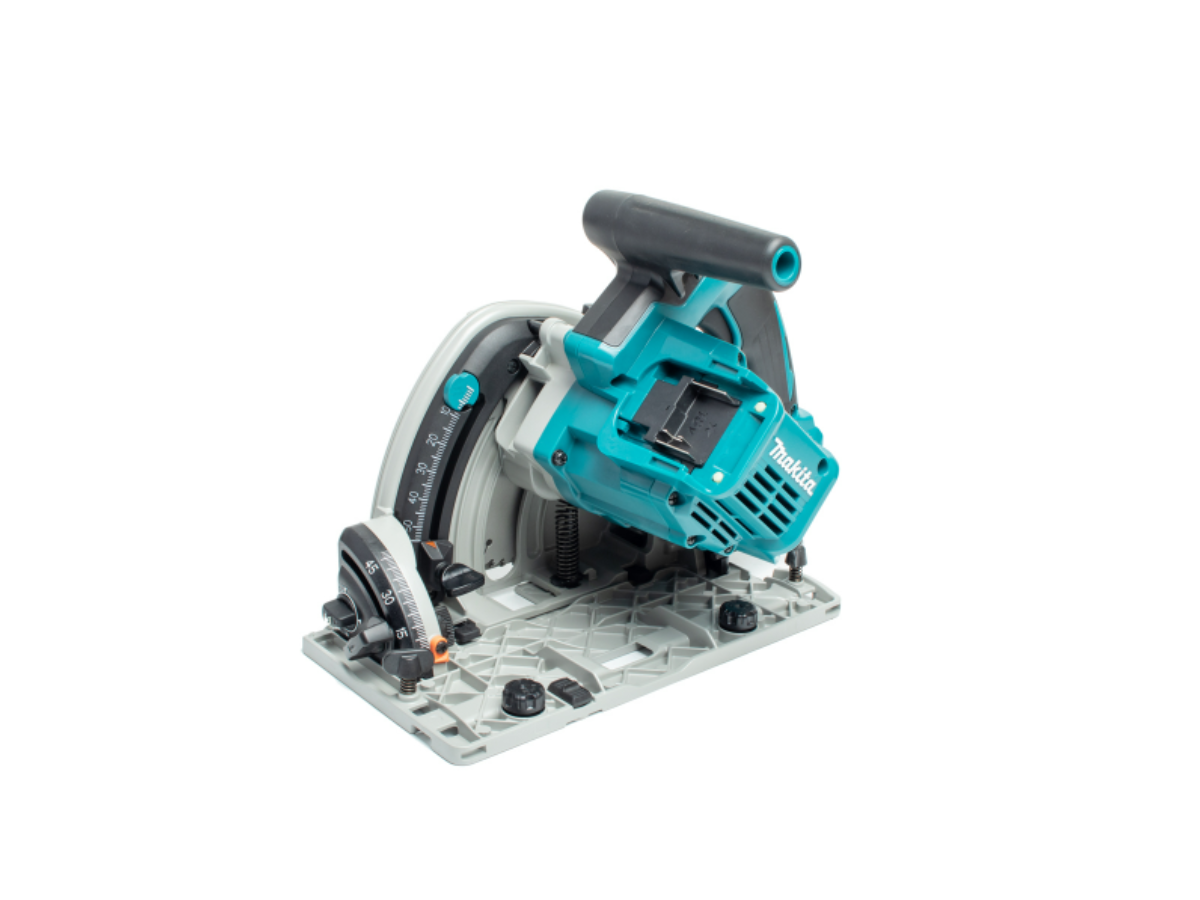 MAKITA เลื่อยวงเดือนตัดตามราง 36 โวลต์ ขนาด 6 นิ้ว รุ่น DSP600Z ความเร็วรอบตัวเปล่า 6,300 รอบ/นาที