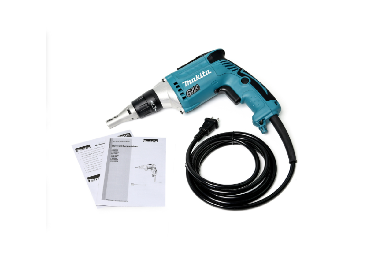 MAKITA ไขควงไฟฟ้าปรับรอบ กำลังไฟ 570 วัตต์ รุ่น FS6300