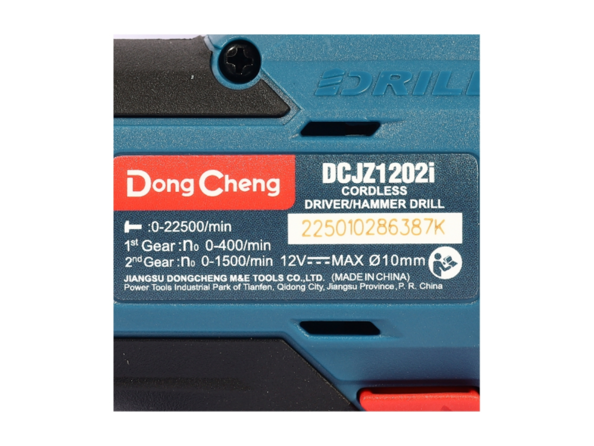 DONG CHENG สว่านกระแทกไร้สาย 3 ระบบ 12 โวลต์ รุ่น DCJZ1202i (TYPE E)