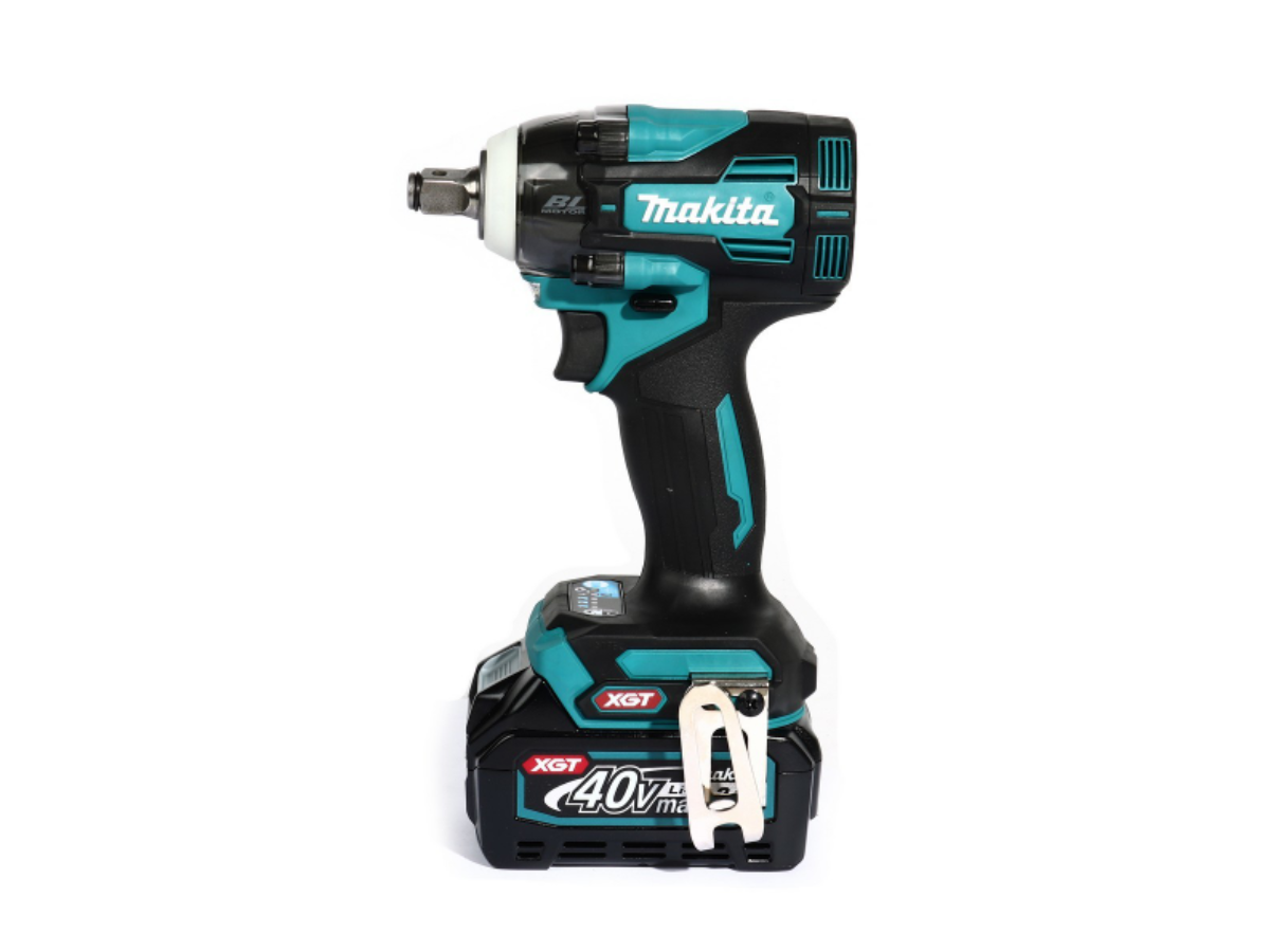 MAKITA เครื่องขันบล๊อกไร้สาย 40 โวลต์ 1/2 นิ้ว รุ่น TW004GD101 แรงบิดสูงสุด 350 นิวตันเมตร รวมแบตเตอรี่และแท่นชาร์จ