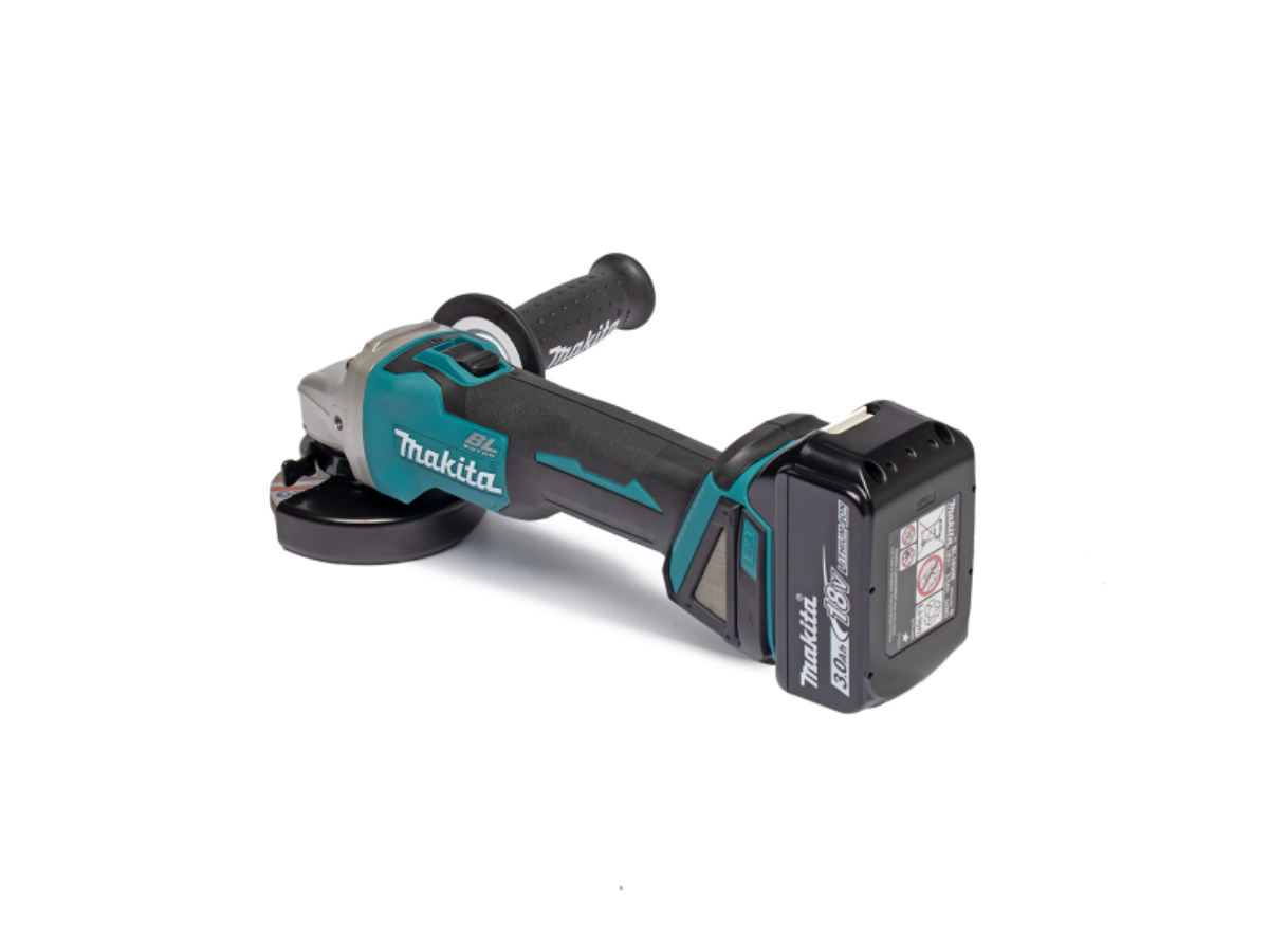 MAKITA เครื่องเจียไร้สาย 18 โวลต์ ขนาด 4 นิ้ว รุ่น DGA404RFE