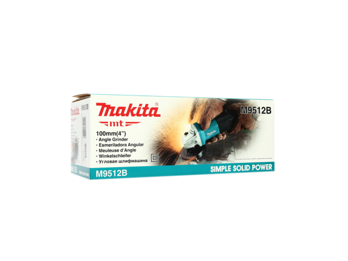 MAKITA เครื่องเจียรไฟฟ้า ขนาด 4 นิ้ว กำลังไฟ 720 วัตต์ รุ่น M9512B