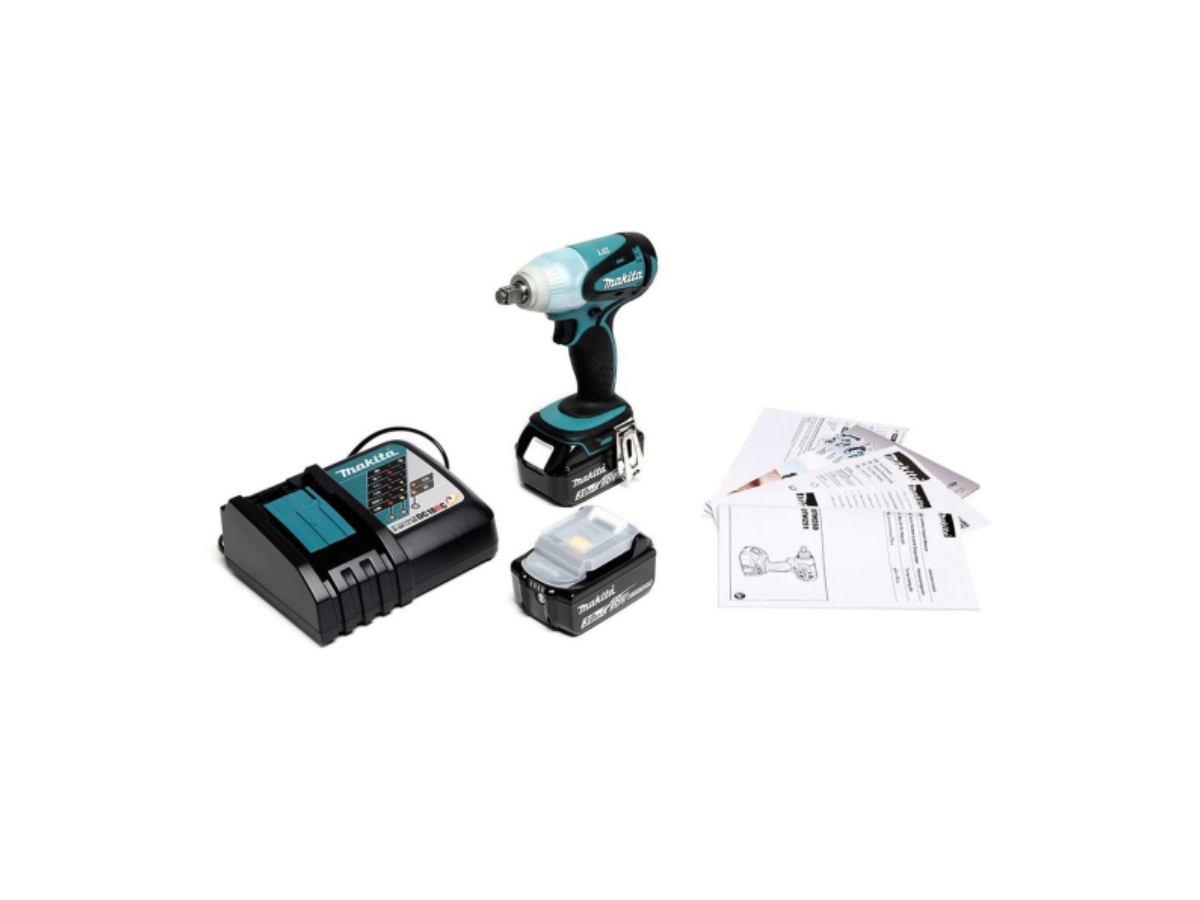 MAKITA เครื่องขันบล๊อกไร้สาย 18 โวลต์ 1/2 นิ้ว รุ่น DTW-251RFE