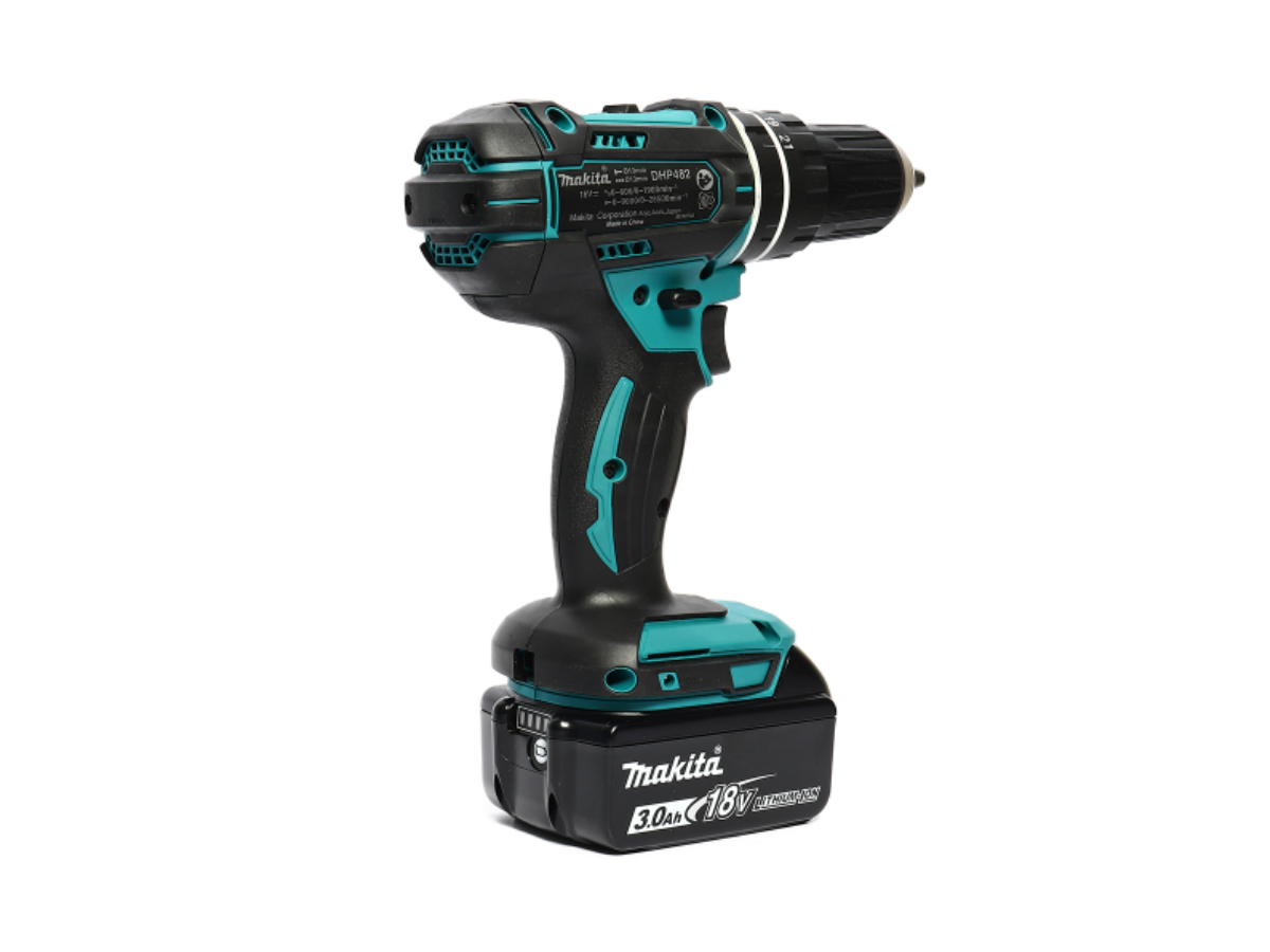 MAKITA สว่านกระแทกไร้สาย 18 โวลต์ ขนาด 13 มม. (1/2 นิ้ว) รุ่น DHP482SFX7