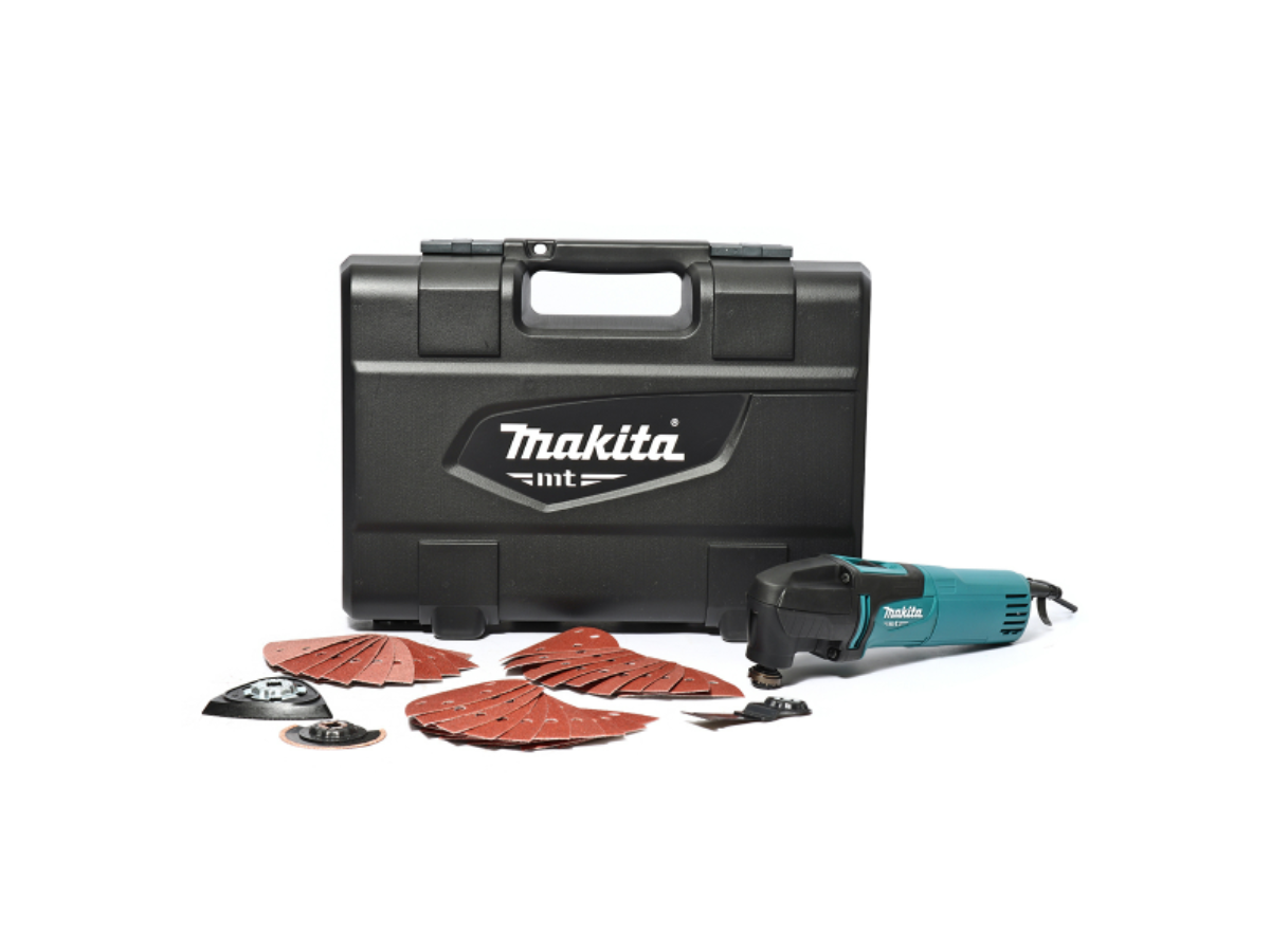 MAKITA เครื่องมือเอนกประสงค์ Multi-Tool กำลังไฟ 200 วัตต์ รุ่น M9800BKX2