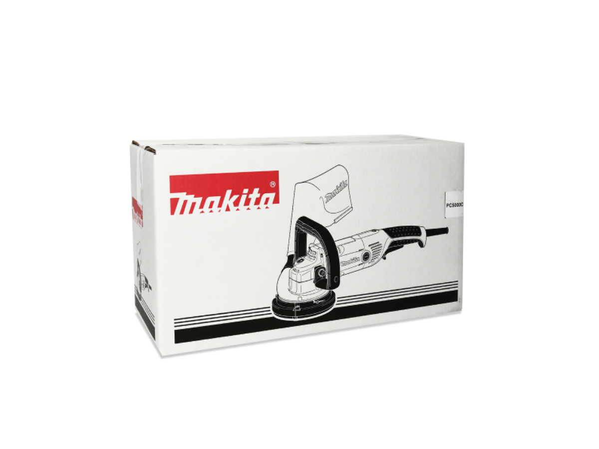 MAKITA เครื่องขัดคอนกรีต ขนาด 5 นิ้ว (125 มม.) รุ่น PC5000C กำลังไฟ 1,400 วัตต์