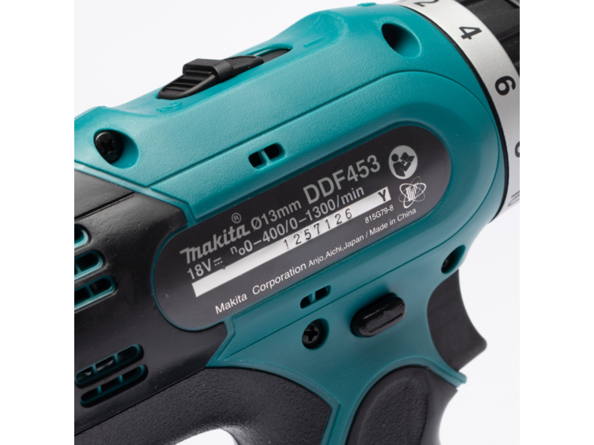 MAKITA สว่านไขควงไร้สาย 18 โวลต์ ขนาด 1/2 นิ้ว รุ่น DDF453Z