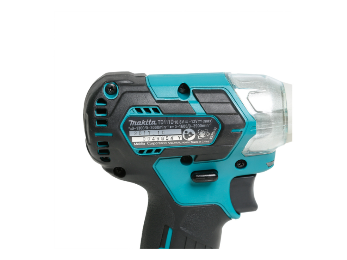 MAKITA สว่านอิมแพค 12VMAX รุ่น TD111DZ ก้านหกเหลี่ยม 1/4 นิ้ว