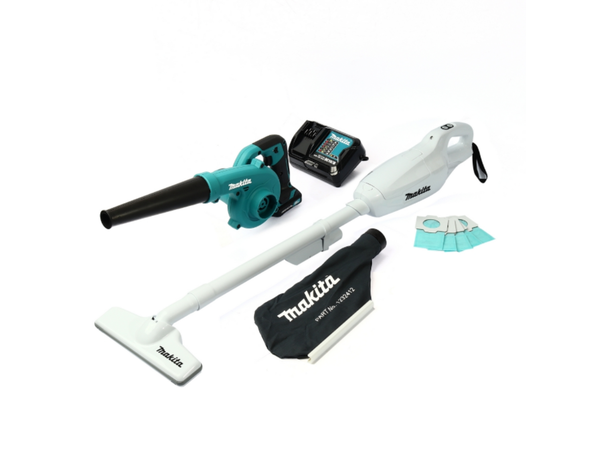MAKITA ชุดคอมโบ 12Vmax ดูดฝุ่นไร้สาย CL107FDZW 