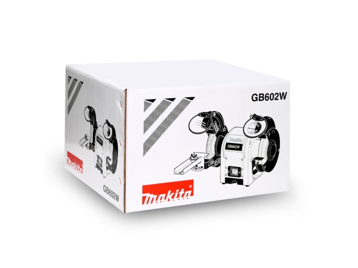 MAKITA เครื่องเจียรหินไฟ 1/3 แรงม้า ขนาด 6 นิ้ว (150 มม.) รุ่น GB-602W