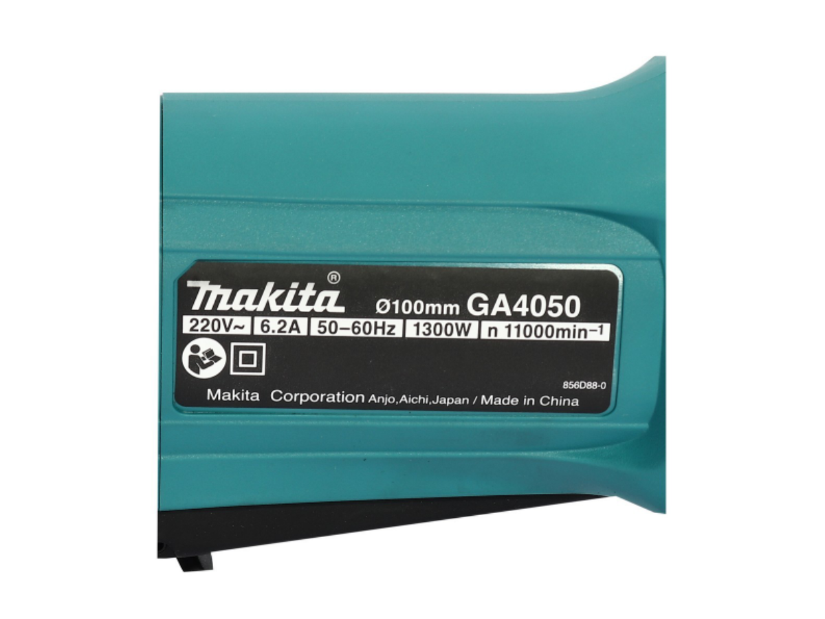 MAKITA เครื่องเจียรไฟฟ้า ขนาด 4 นิ้ว กำลังไฟ 1,300 วัตต์ รุ่น GA4050