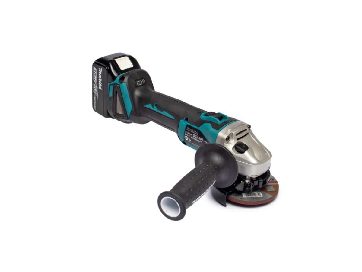MAKITA เครื่องเจียไร้สาย 18 โวลต์ ขนาด 4 นิ้ว รุ่น DGA404RFE