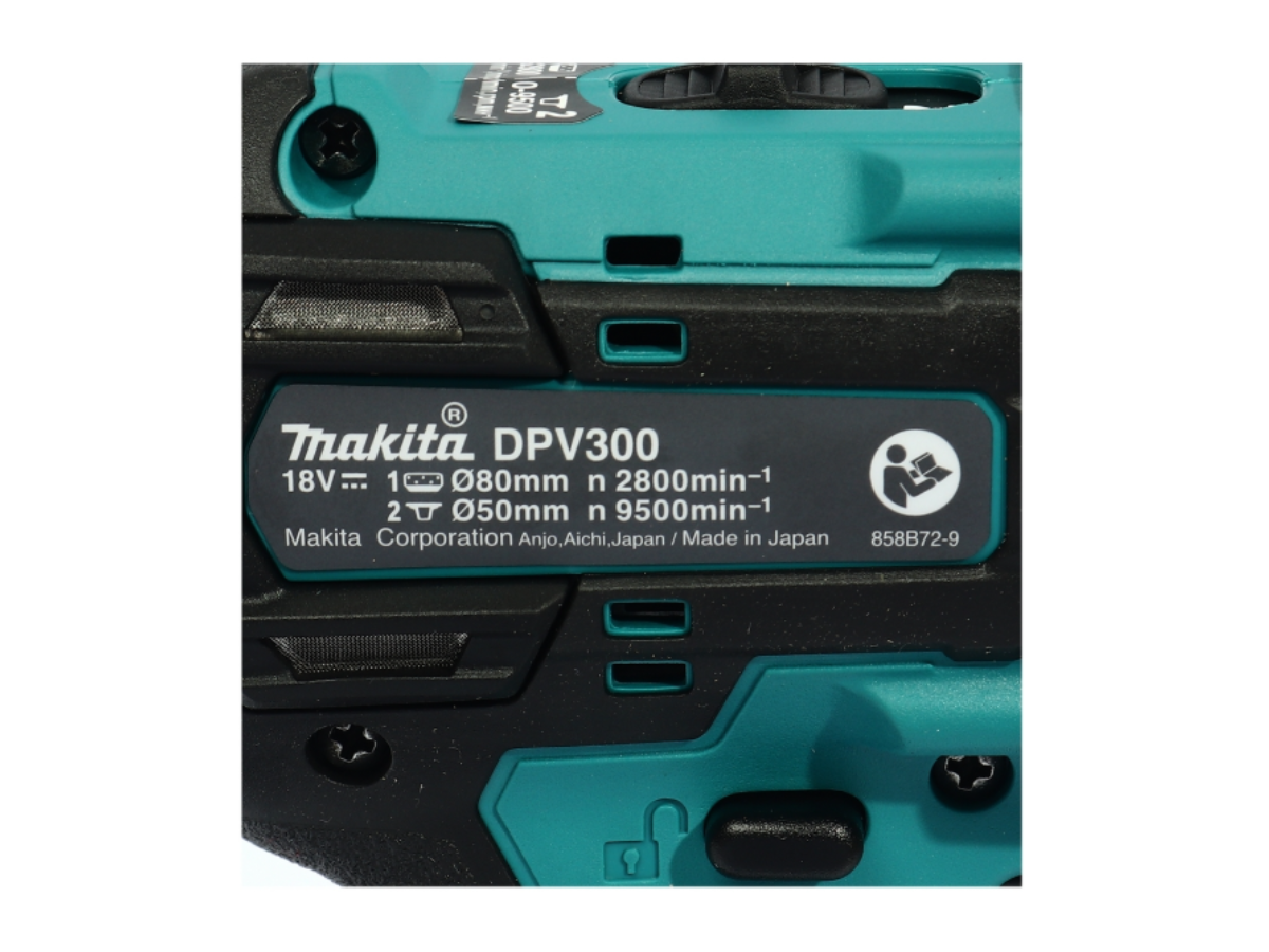 เครื่องขัดเงาไร้สาย 18 โวลต์ MAKITA ขนาด 3 นิ้ว (80 มม.) รุ่น DPV300Z