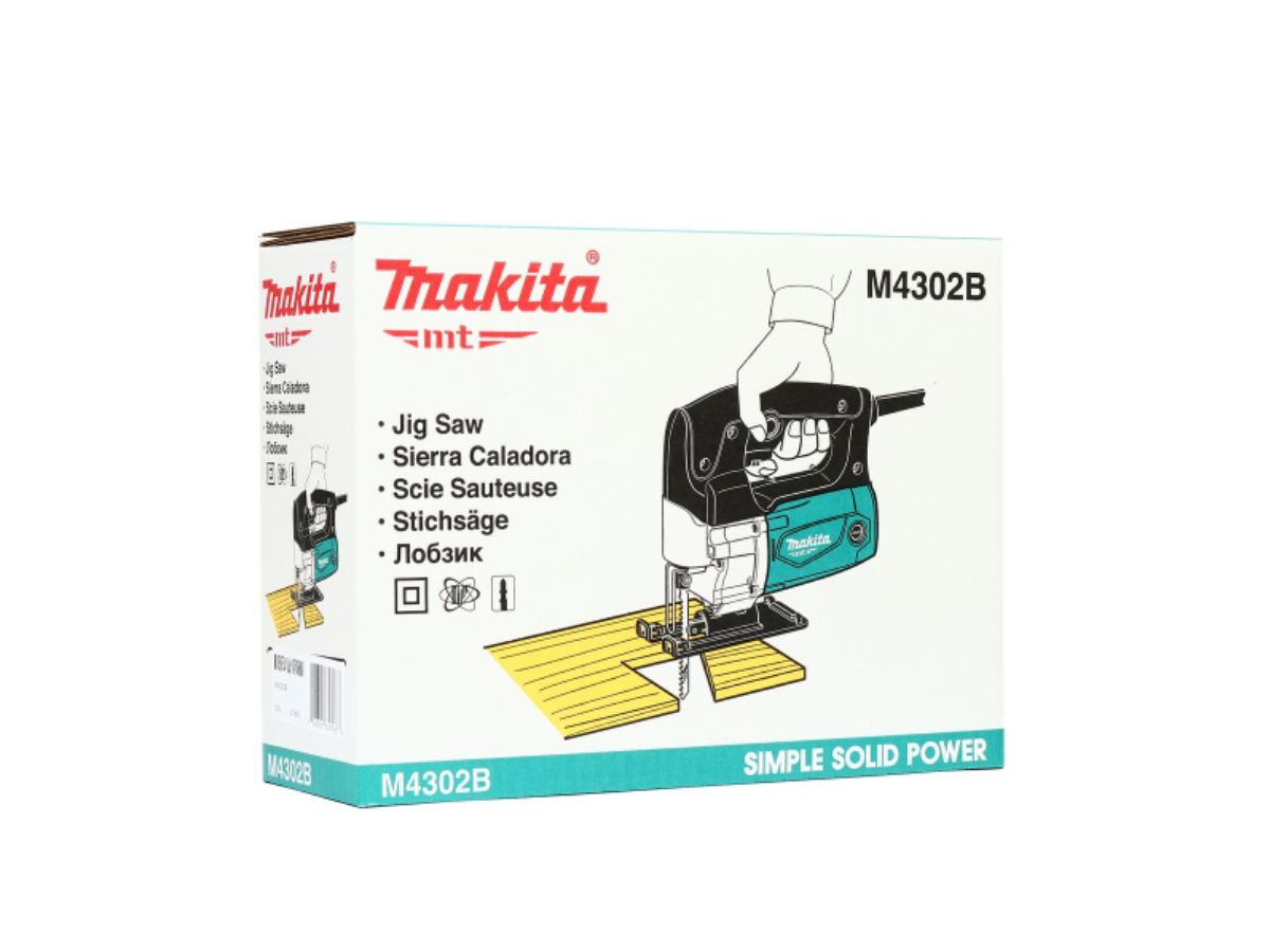 MAKITA เลื่อยจิ๊กซอว์ B-TYPE (งานหนัก) กำลังไฟ 450 วัตต์ รุ่น M4302B