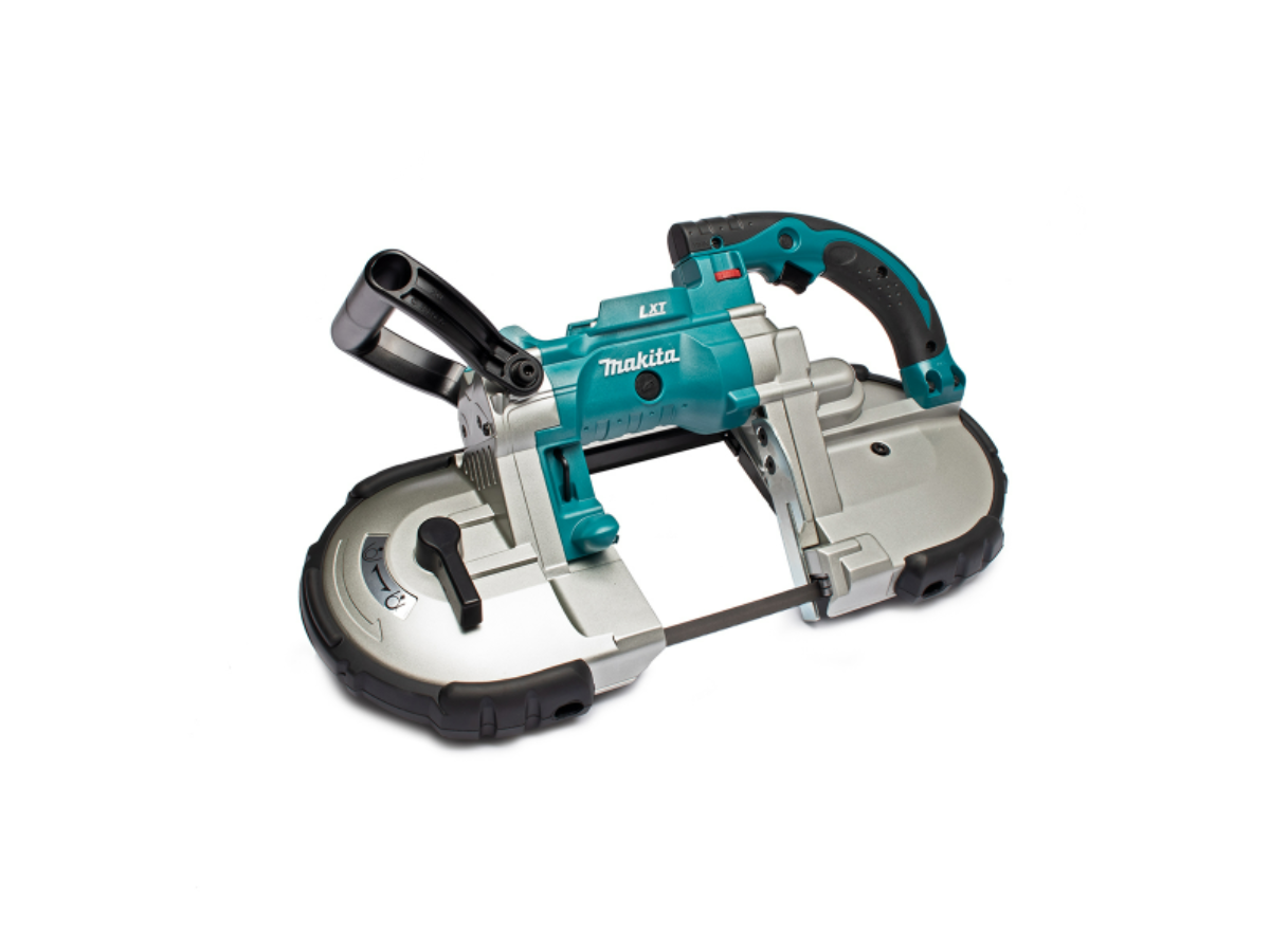 MAKITA เลื่อยสายพานไร้สาย 18 โวลต์ ขนาด 120 มม. (4-3/4 นิ้ว) รุ่น DPB180Z ปรับความเร็วได้