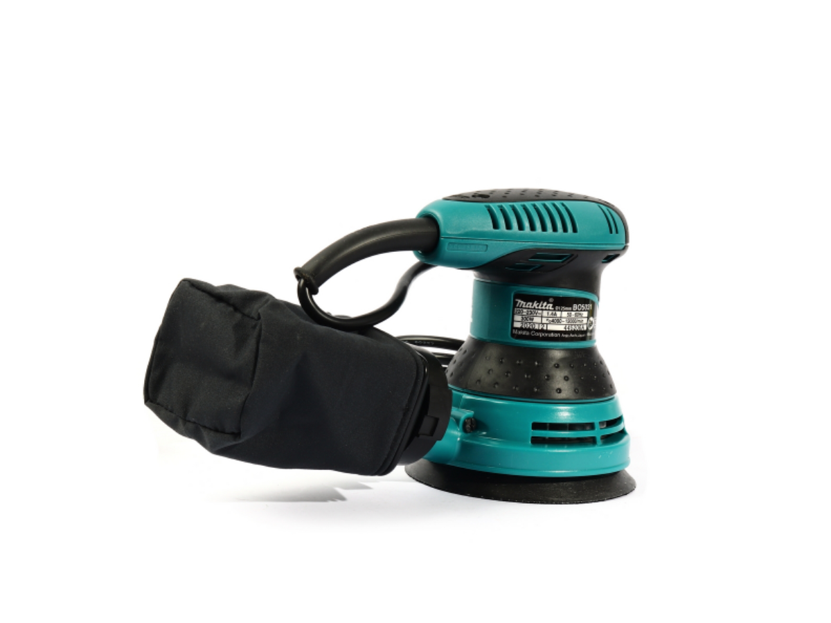 MAKITA เครื่องขัดกระดาษทรายกลมสั่นสุ่ม ขนาด 5 นิ้ว (125 มม.) กำลังไฟ 300 วัตต์ รุ่น BO-5031 