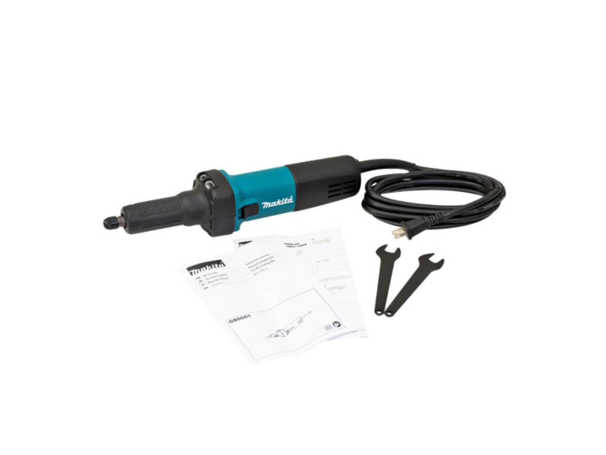 MAKITA เครื่องเจียรแกนไฟฟ้า ขนาด 6 มม. (1/4 นิ้ว ) กำลังไฟ 400 วัตต์ รุ่น GD-0601