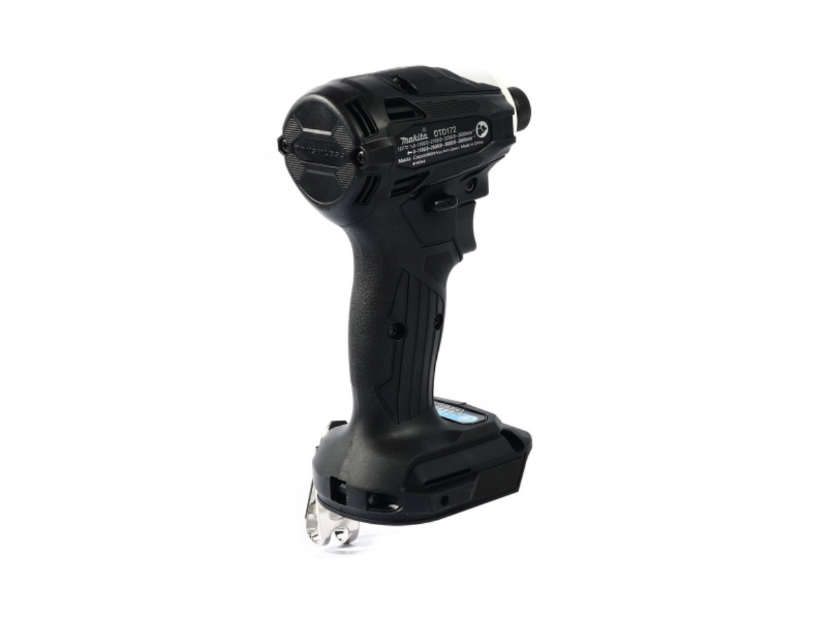 MAKITA สว่านอิมแพคไร้สาย 18 โวลต์ (สีดำ) รุ่น DTD172ZB ไม่รวมแบตเตอรี่และแท่นชาร์ท