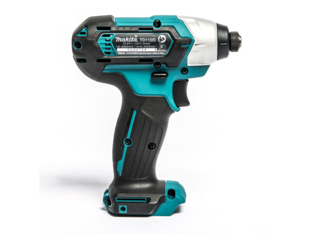 MAKITA สว่านไขควงกระแทกไร้สาย 12 โวลต์ 1/4 นิ้ว รุ่น TD110DZ