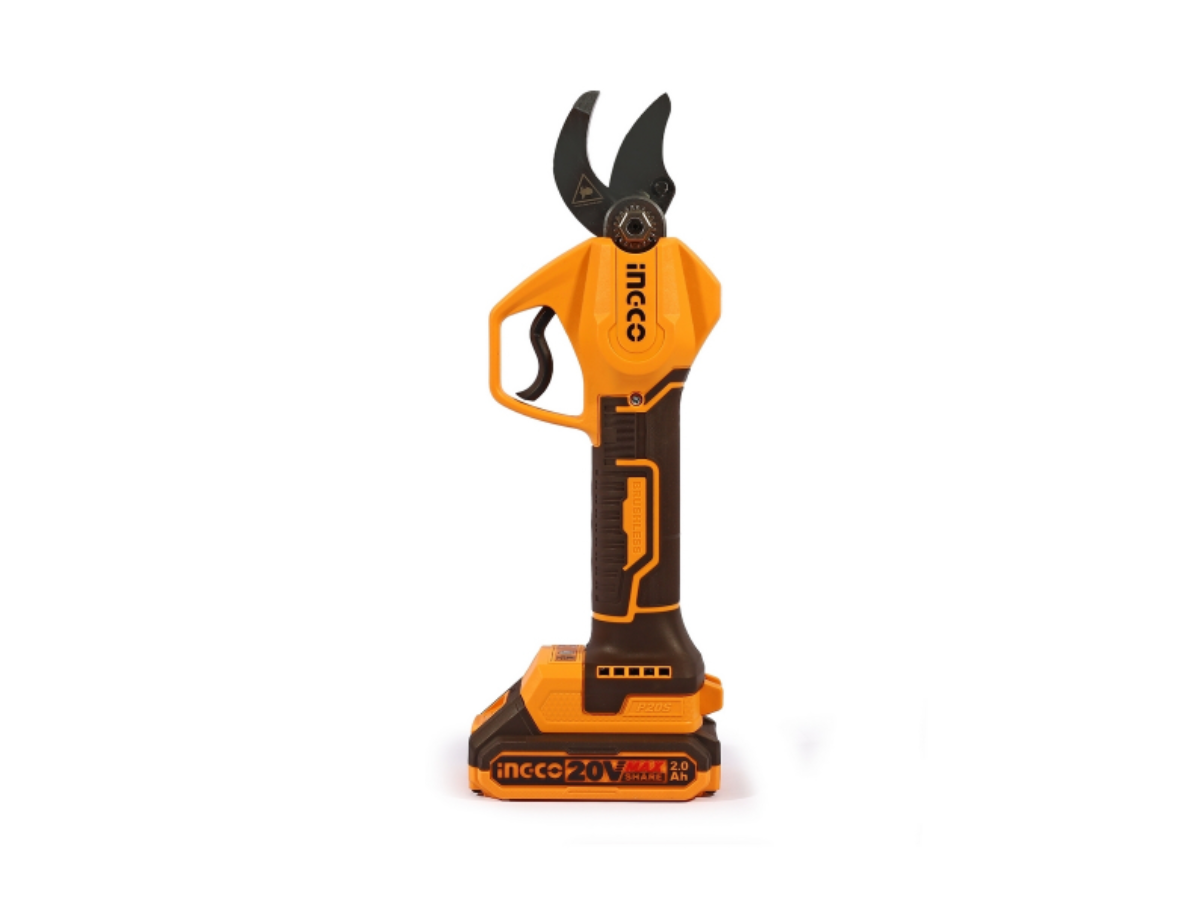 INGCO กรรไกรตัดกิ่งไร้สาย 20 โวลต์ รุ่น CSSLI203083 มอเตอร์ Brushless สามารถตัดได้ 20-30 มม. 