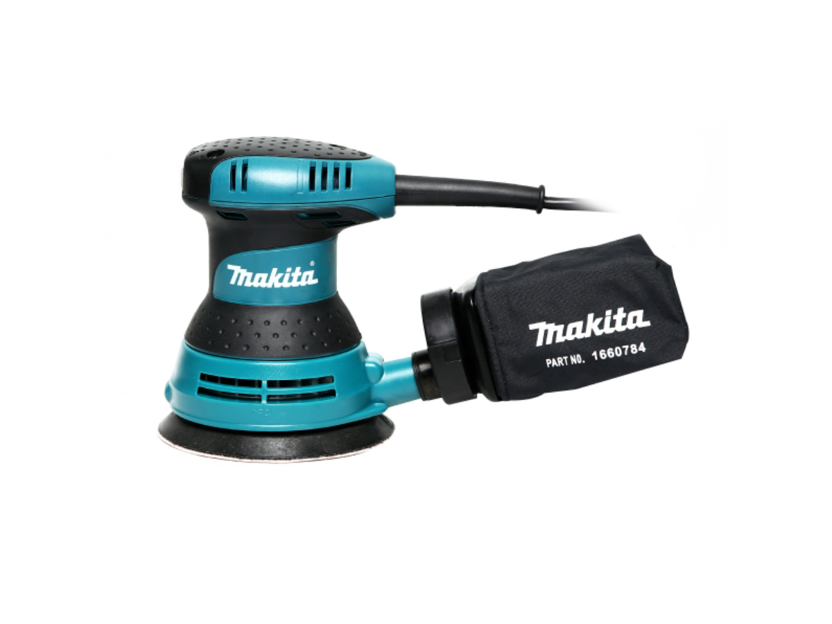 MAKITA เครื่องขัดกระดาษทรายสั่นสุ่ม ขนาด 5 นิ้ว (125 มม.) กำลังไฟ 300 วัตต์ รุ่น BO-5030