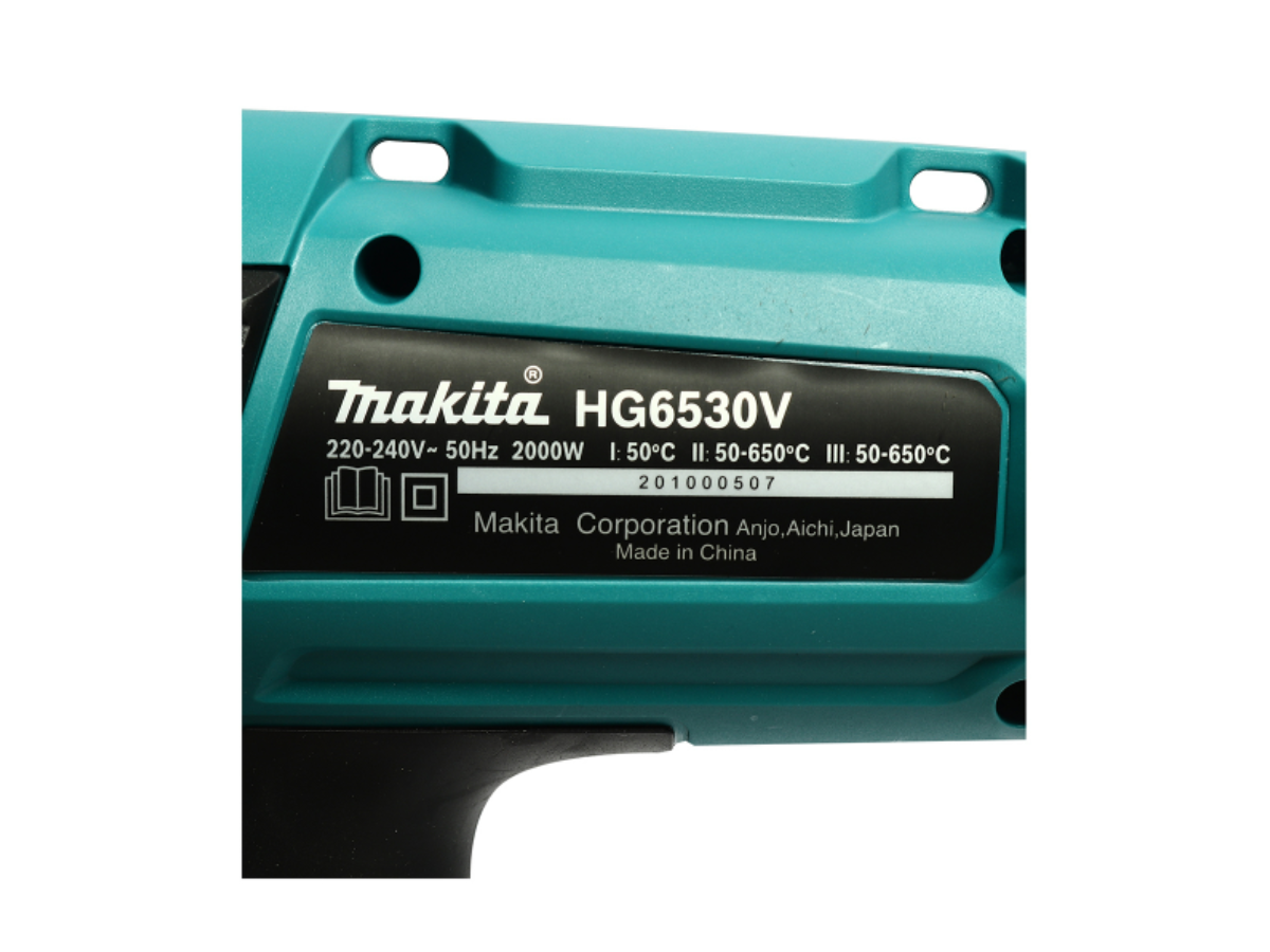 MAKITA เครื่องเป่าลมร้อนไฟฟ้า กำลังไฟ 2,000 วัตต์ รุ่น HG6530VK